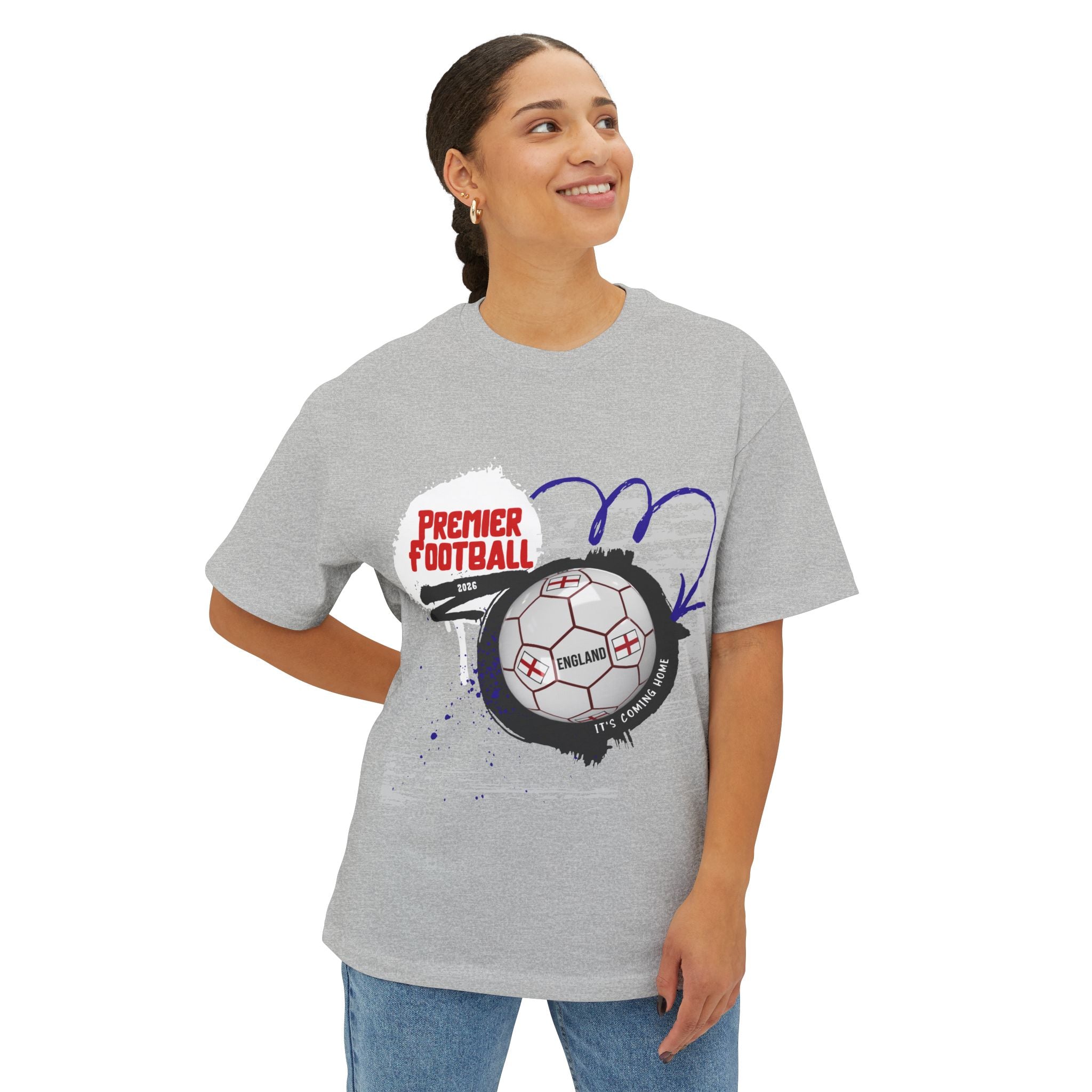Premier Football Graphic Tee — Vintage Soccer Ball Shirt