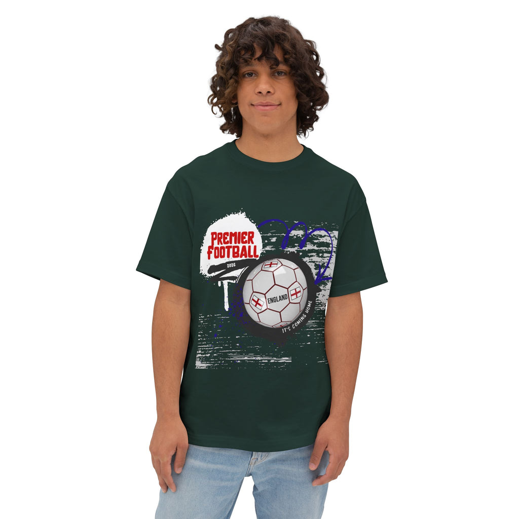 Premier Football Graphic Tee — Vintage Soccer Ball Shirt
