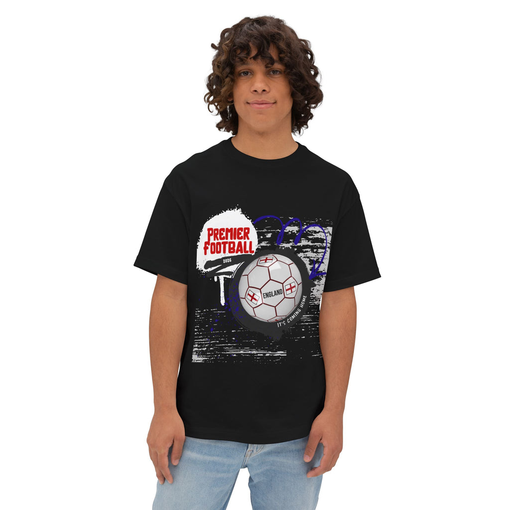 Premier Football Graphic Tee — Vintage Soccer Ball Shirt