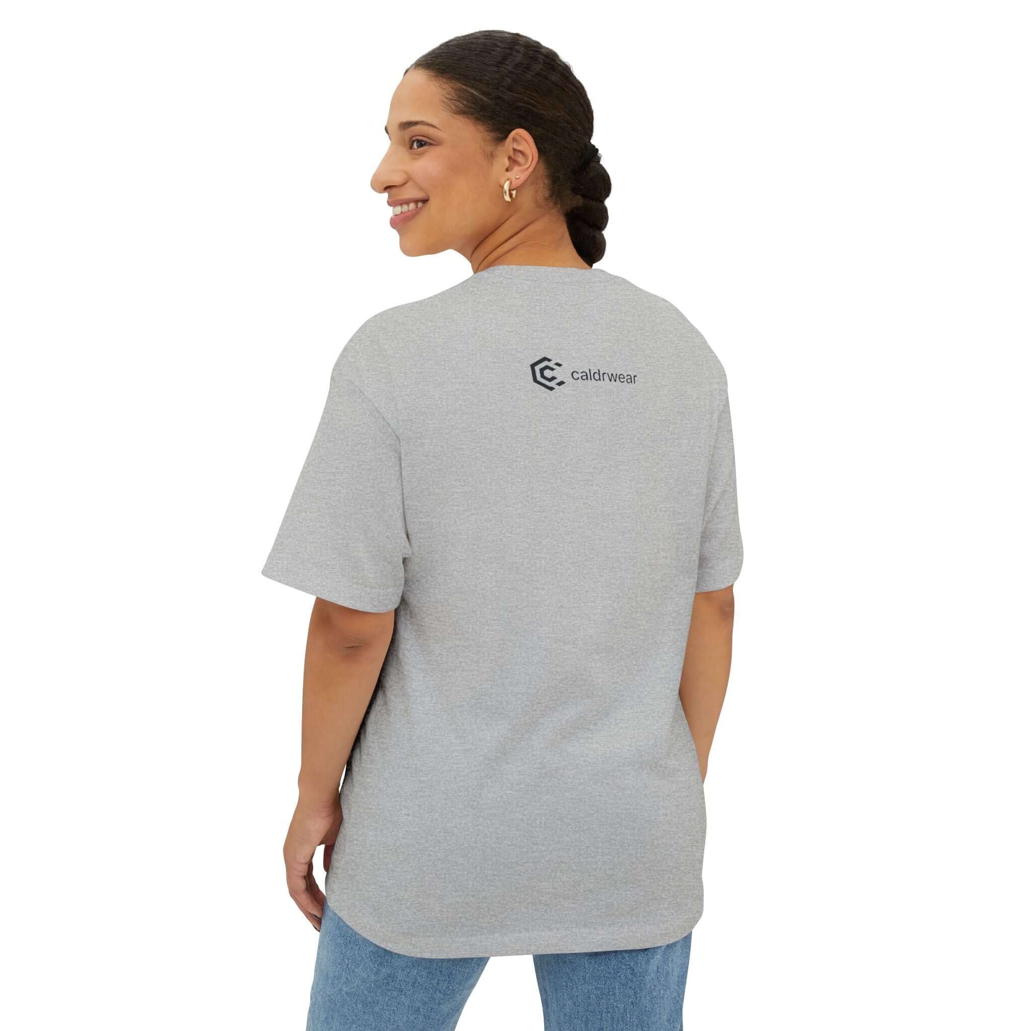 Lamine Yaml Graphic Tee — “HUMAN-READABLE LEGEND” Oversized Boxy T-Shirt