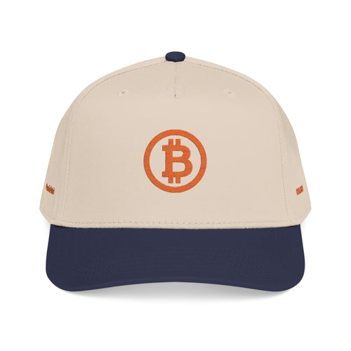 Bitcoin Logo Cap — Embroidered Crypto Hat - caldrwear.com