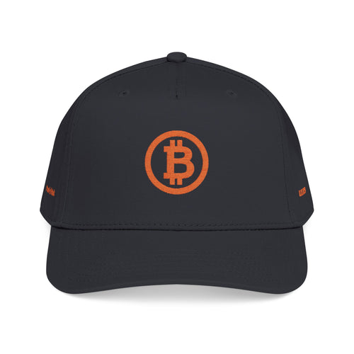 Bitcoin Logo Cap — Embroidered Crypto Hat - caldrwear.com