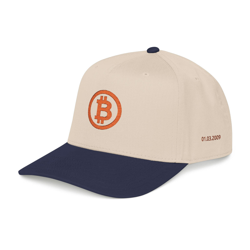 Bitcoin Logo Cap — Embroidered Crypto Hat - caldrwear.com