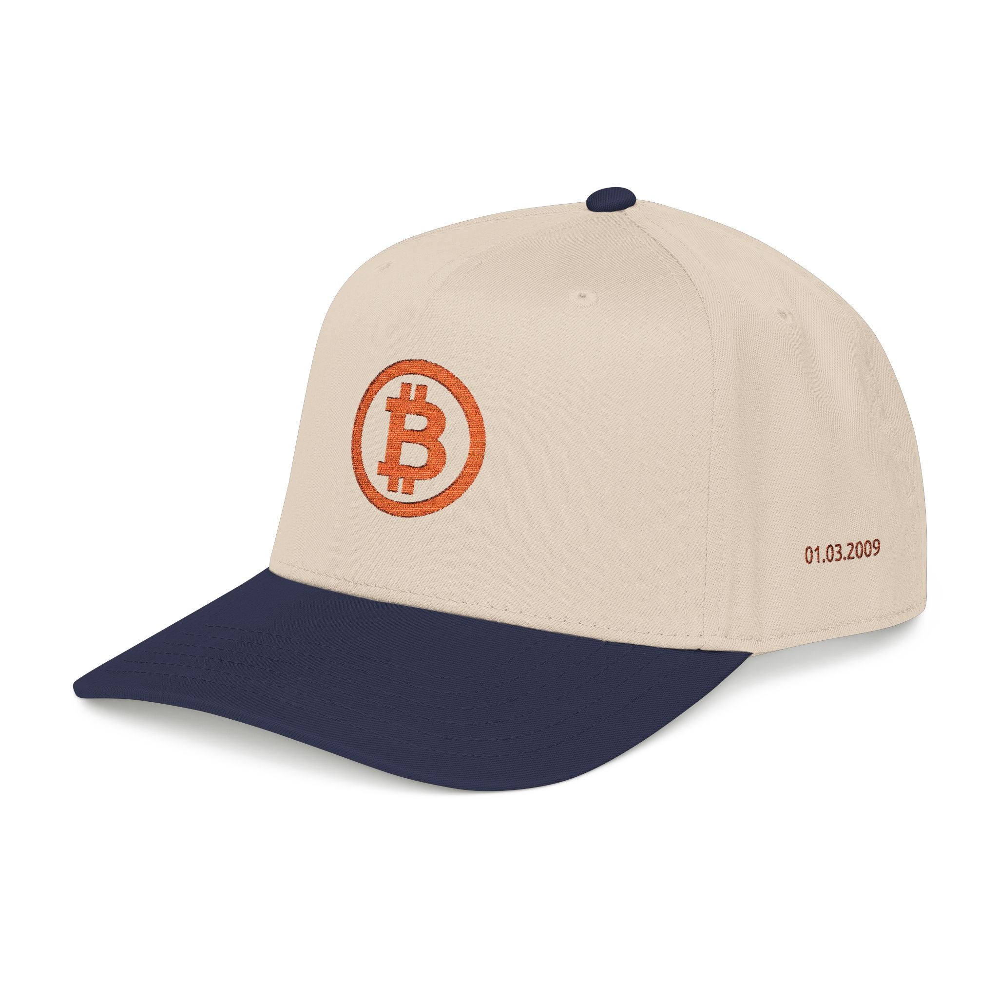 Bitcoin Logo Cap — Embroidered Crypto Hat - caldrwear.com