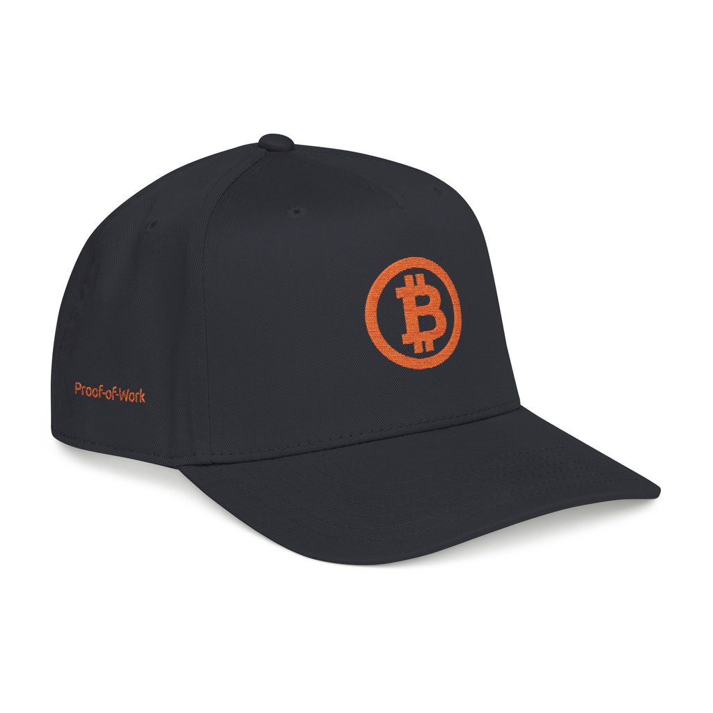 Bitcoin Logo Cap — Embroidered Crypto Hat - caldrwear.com