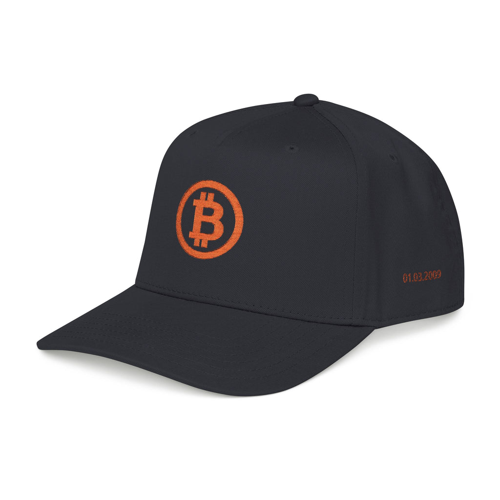 Bitcoin Logo Cap — Embroidered Crypto Hat - caldrwear.com
