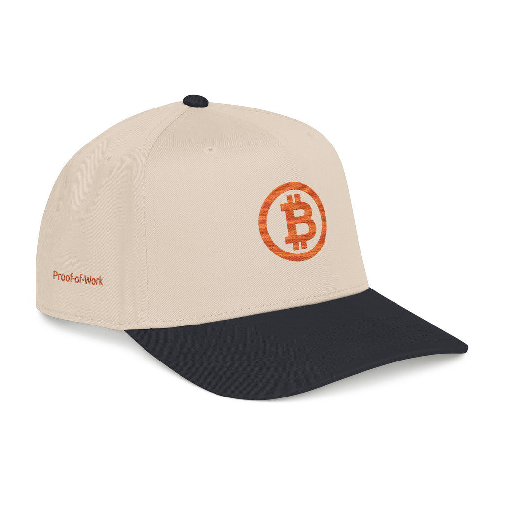 Bitcoin Logo Cap — Embroidered Crypto Hat - caldrwear.com
