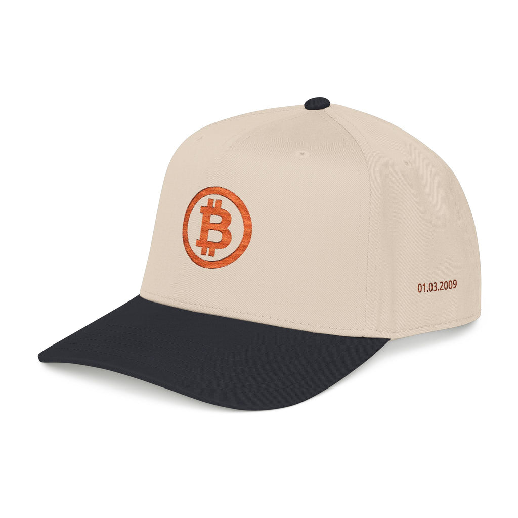 Bitcoin Logo Cap — Embroidered Crypto Hat - caldrwear.com