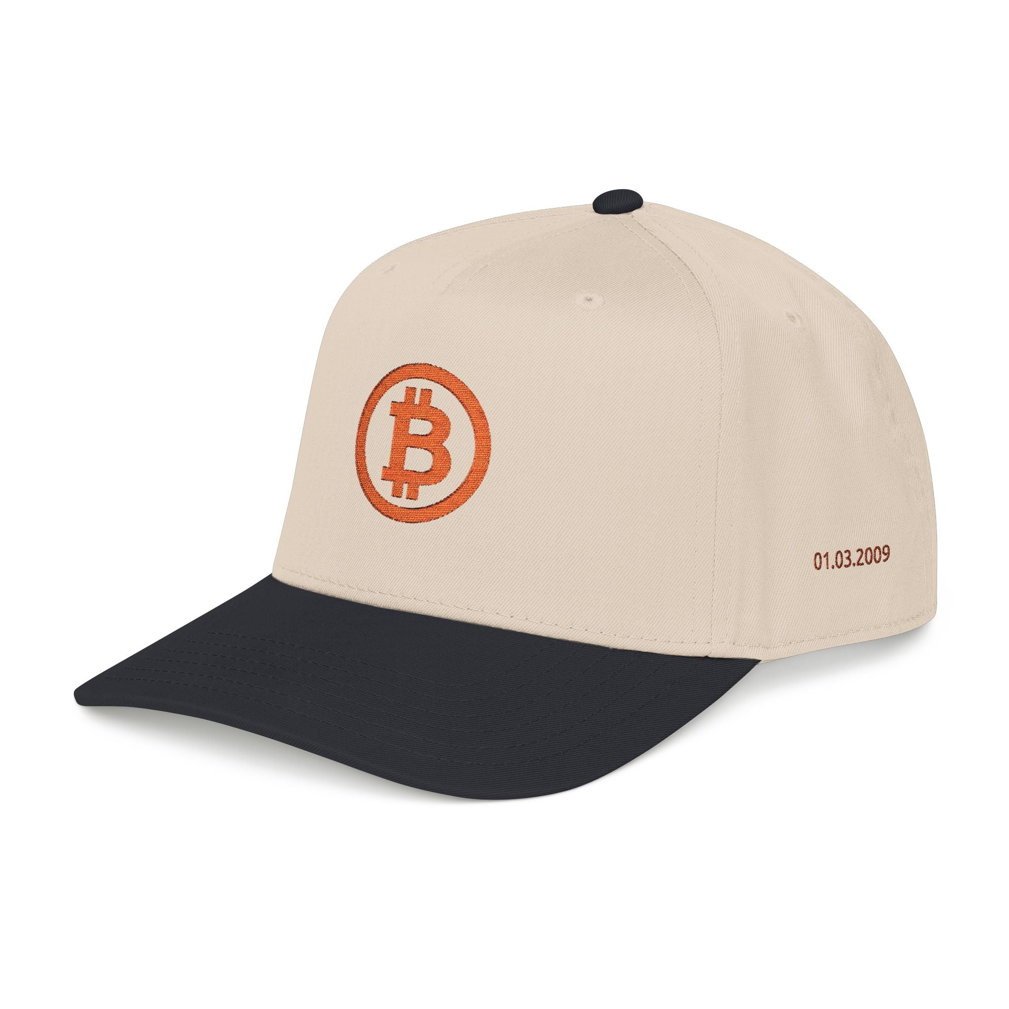 Bitcoin Logo Cap — Embroidered Crypto Hat - caldrwear.com