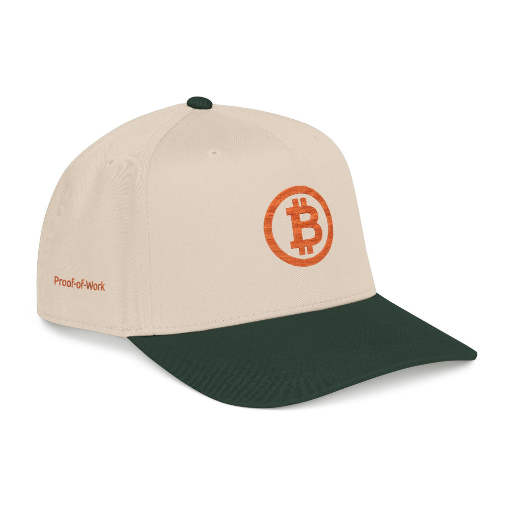 Bitcoin Logo Cap — Embroidered Crypto Hat - caldrwear.com