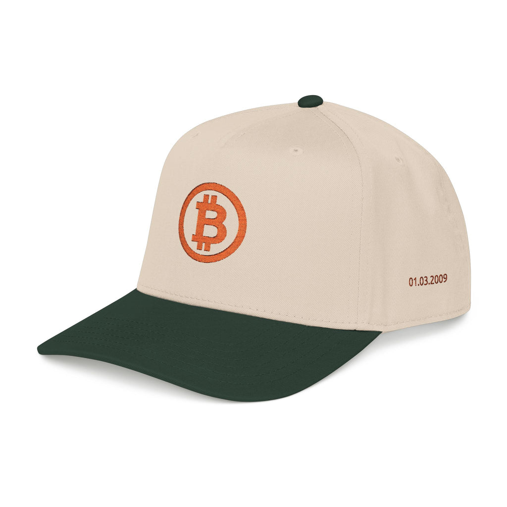 Bitcoin Logo Cap — Embroidered Crypto Hat - caldrwear.com