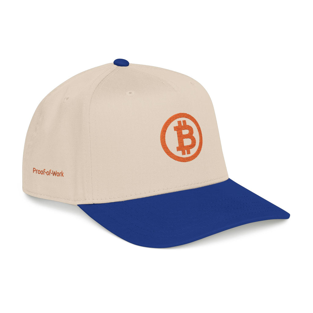 Bitcoin Logo Cap — Embroidered Crypto Hat - caldrwear.com