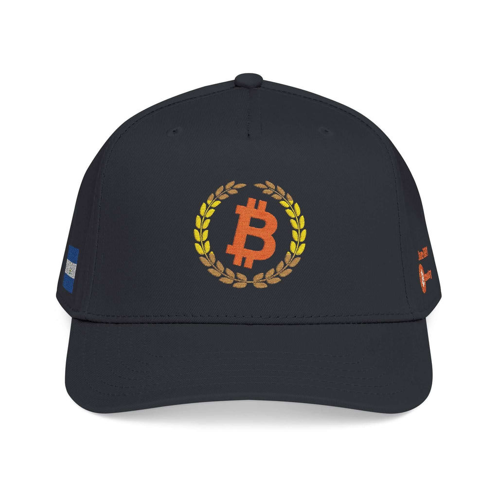 Bitcoin Logo Cap — Embroidered El Salvador Bitcoin Hat - caldrwear.com