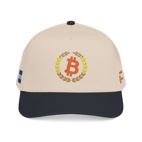 Bitcoin Logo Cap — Embroidered El Salvador Bitcoin Hat - caldrwear.com