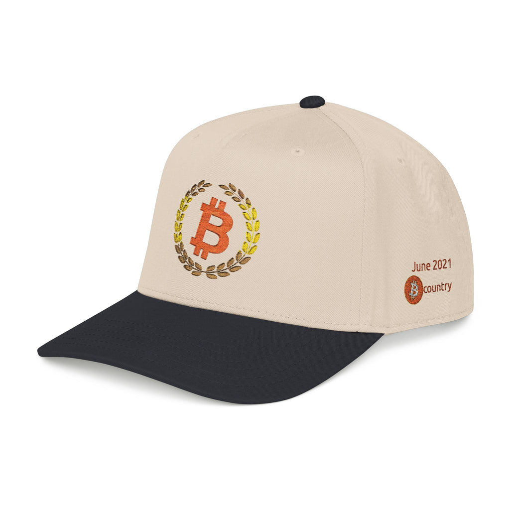 Bitcoin Logo Cap — Embroidered El Salvador Bitcoin Hat - caldrwear.com