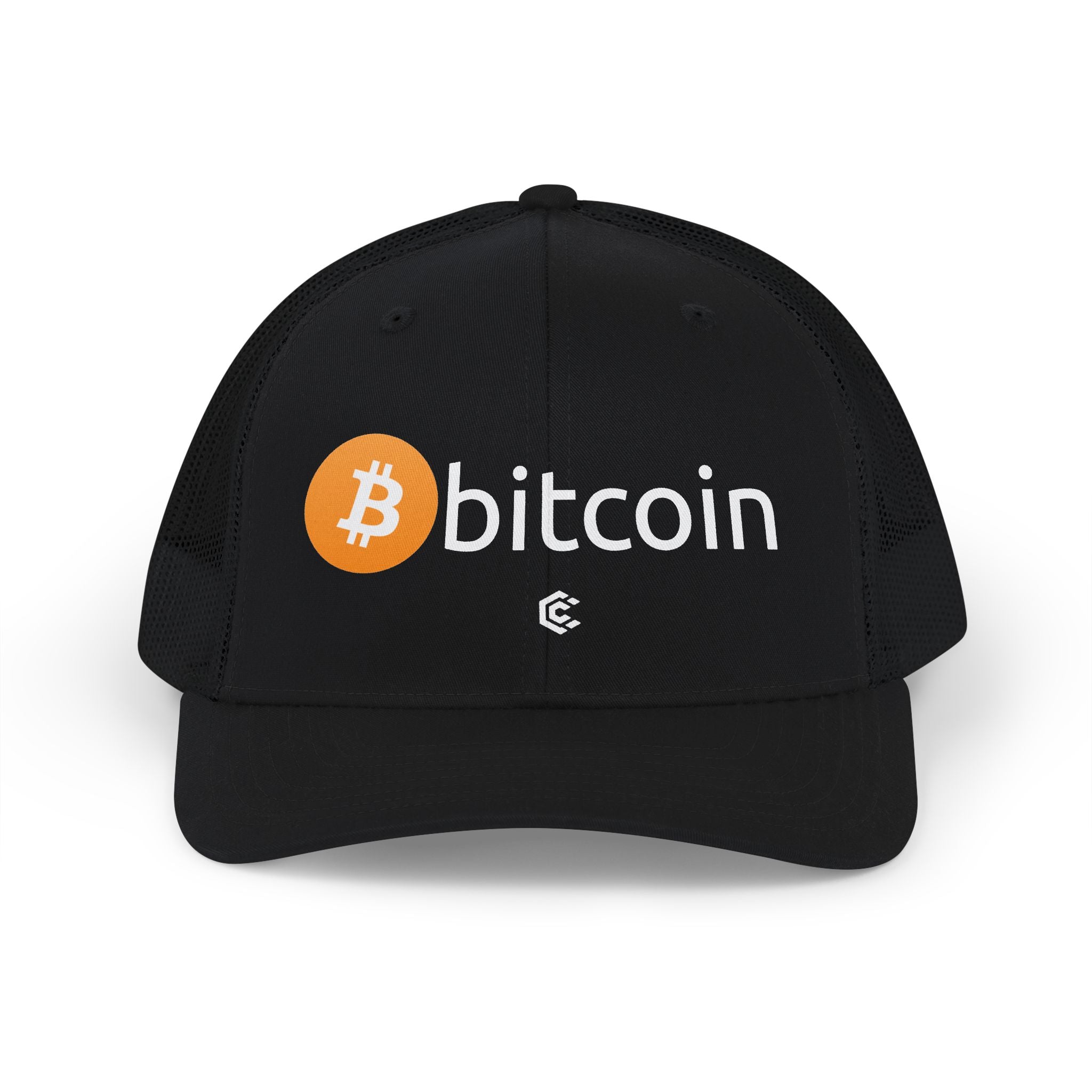 Bitcoin Logo Trucker Cap — Crypto Snapback Hat - caldrwear.com