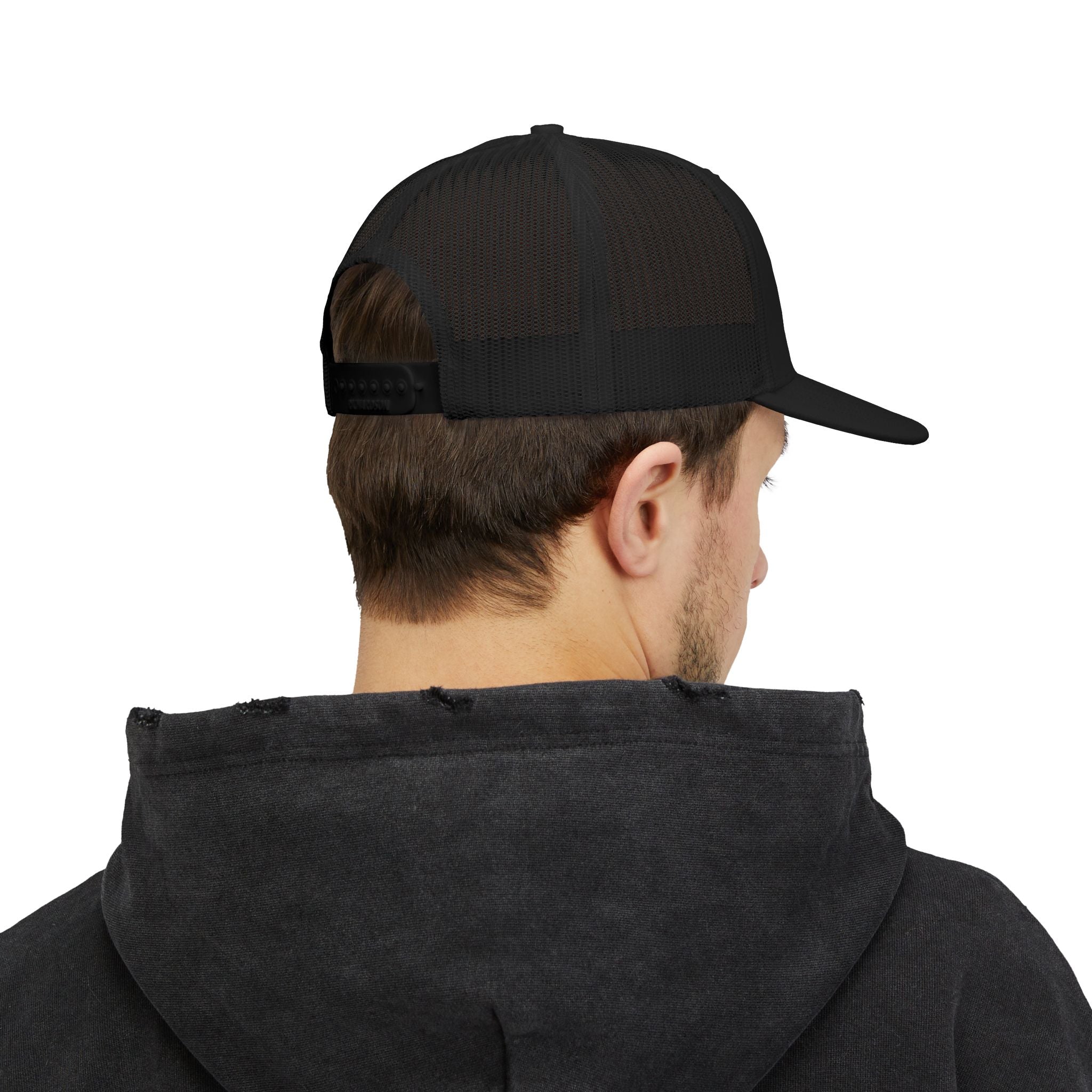 Bitcoin Logo Trucker Cap — Crypto Snapback Hat - caldrwear.com