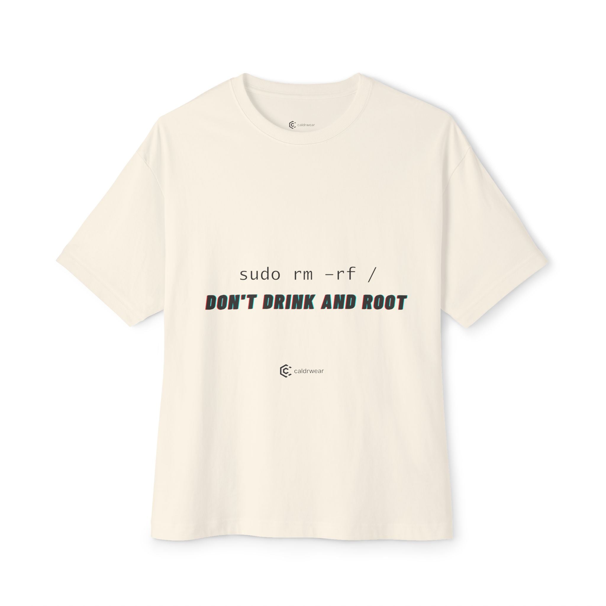 Don’t Drink and Root Tee — Minimalist Linux Shirt - caldrwear.com