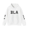 Hoodie — 'BLA BLA' Graphic Text Pullover - caldrwear.com