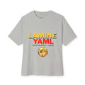 Lamine Yaml Graphic Tee — “HUMAN-READABLE LEGEND” Oversized Boxy T-Shirt - caldrwear.com