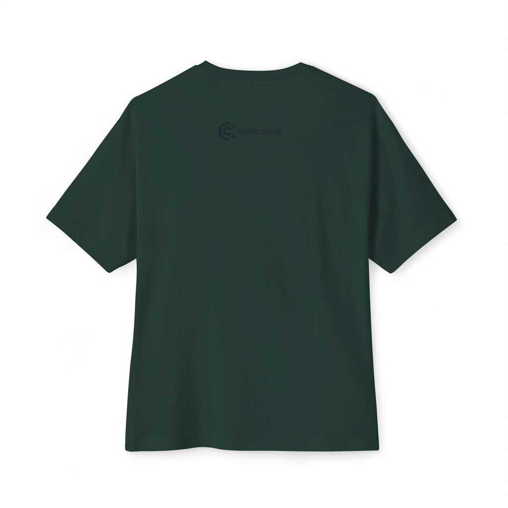 Lamine Yaml Graphic Tee — “HUMAN-READABLE LEGEND” Oversized Boxy T-Shirt - caldrwear.com