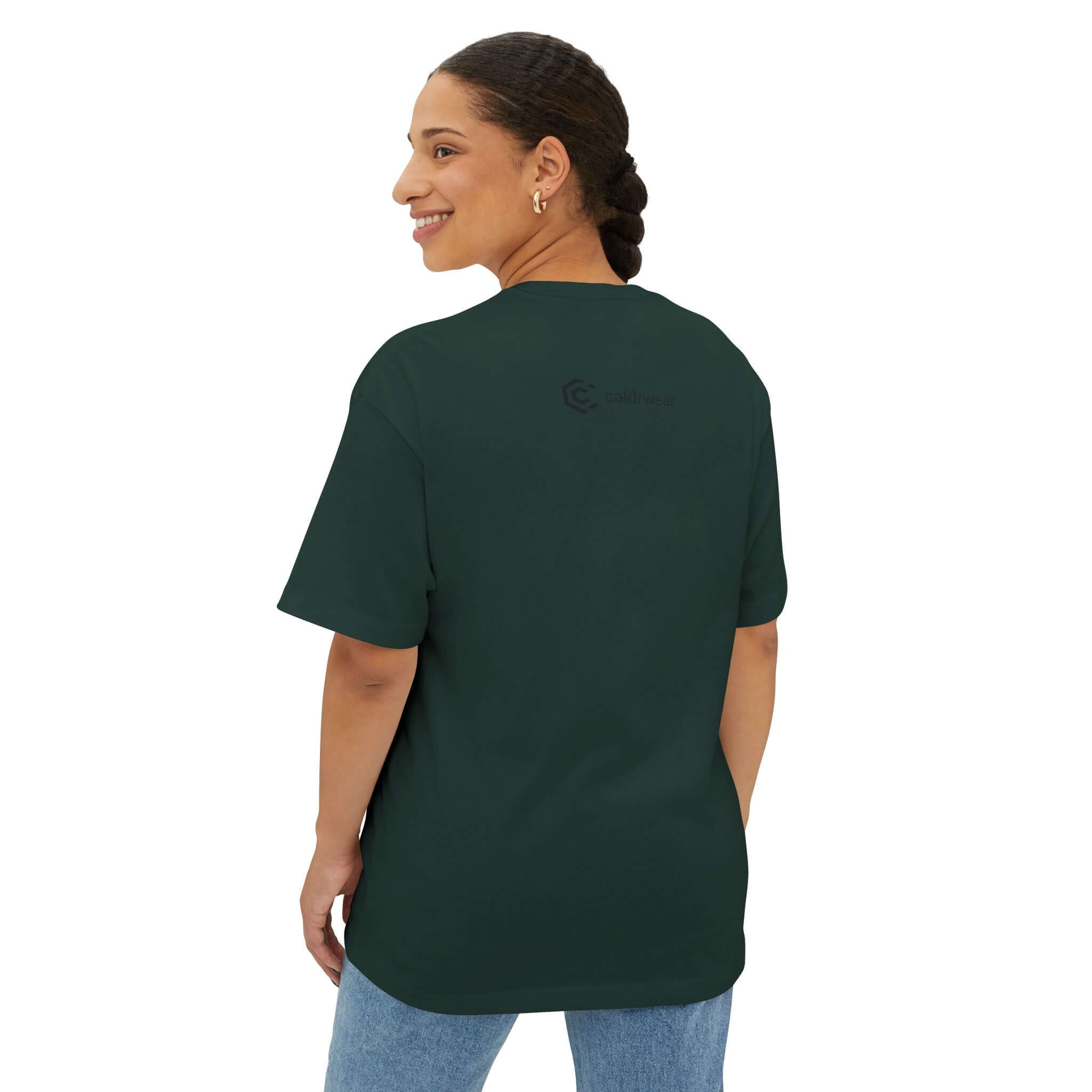 Lamine Yaml Graphic Tee — “HUMAN-READABLE LEGEND” Oversized Boxy T-Shirt - caldrwear.com