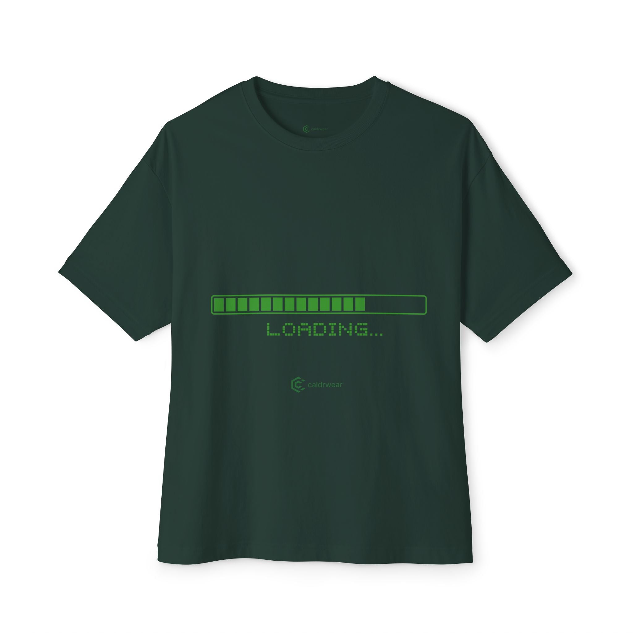 Loading Bar Tee — Retro Gamer Tech Graphic T-Shirt - caldrwear.com