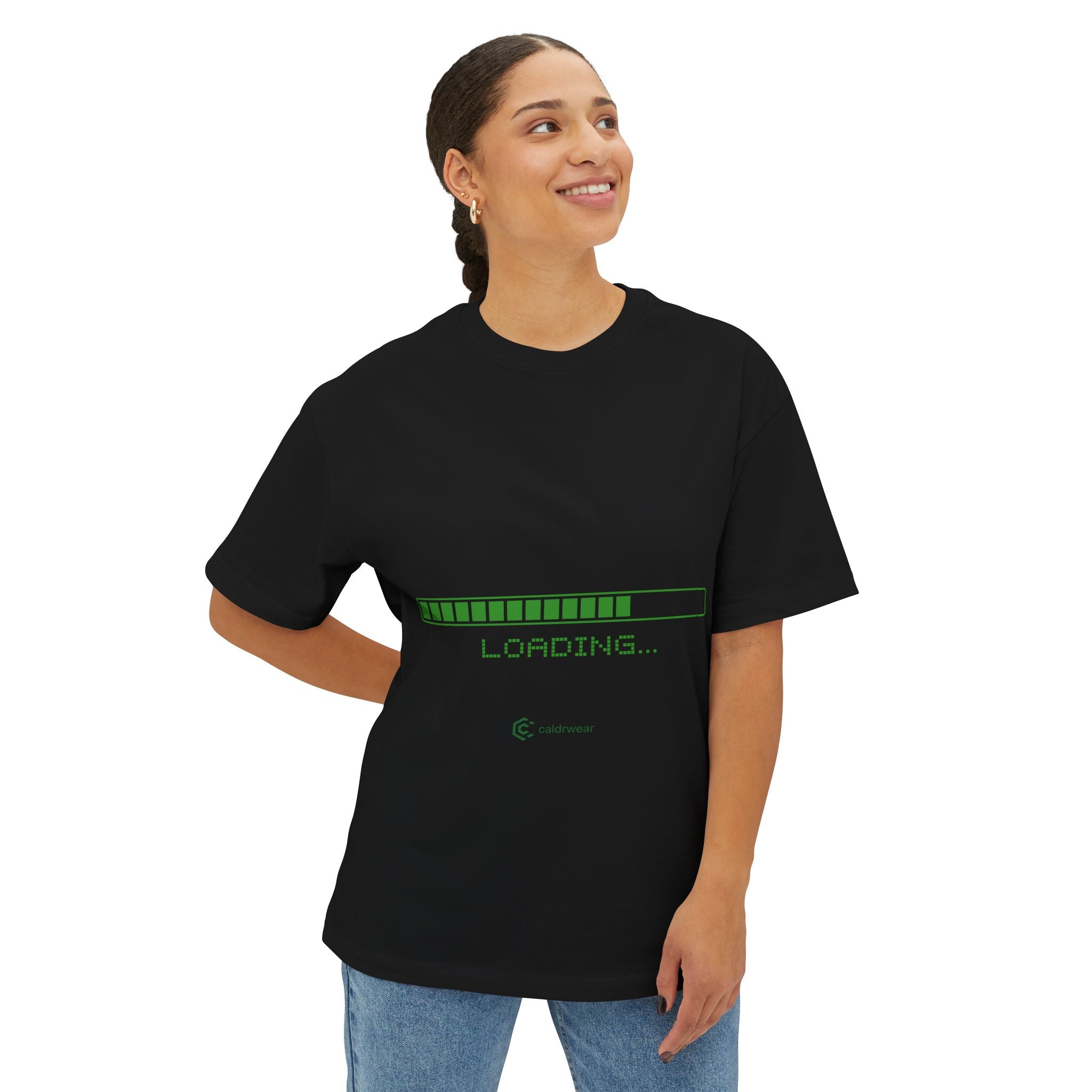 Loading Bar Tee — Retro Gamer Tech Graphic T-Shirt - caldrwear.com