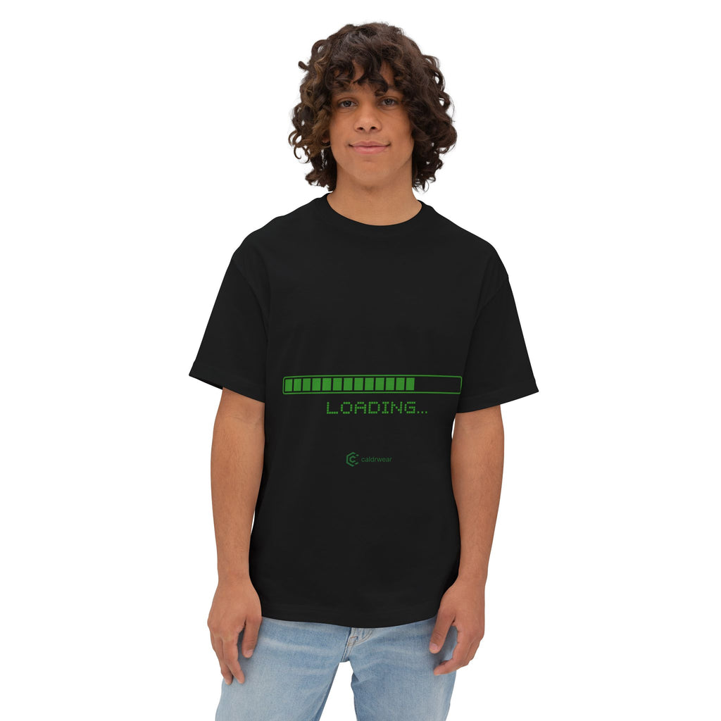 Loading Bar Tee — Retro Gamer Tech Graphic T-Shirt - caldrwear.com