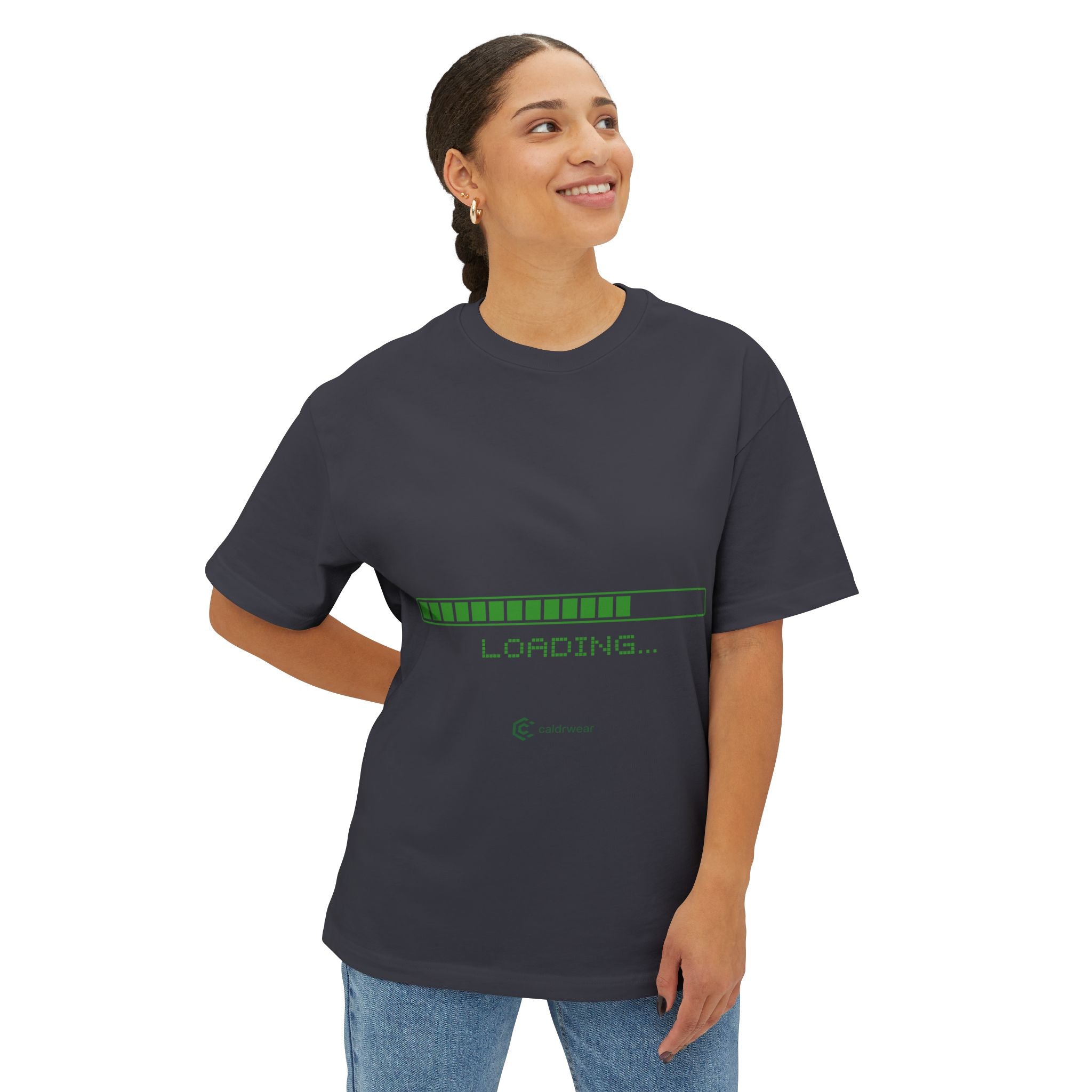 Loading Bar Tee — Retro Gamer Tech Graphic T-Shirt - caldrwear.com