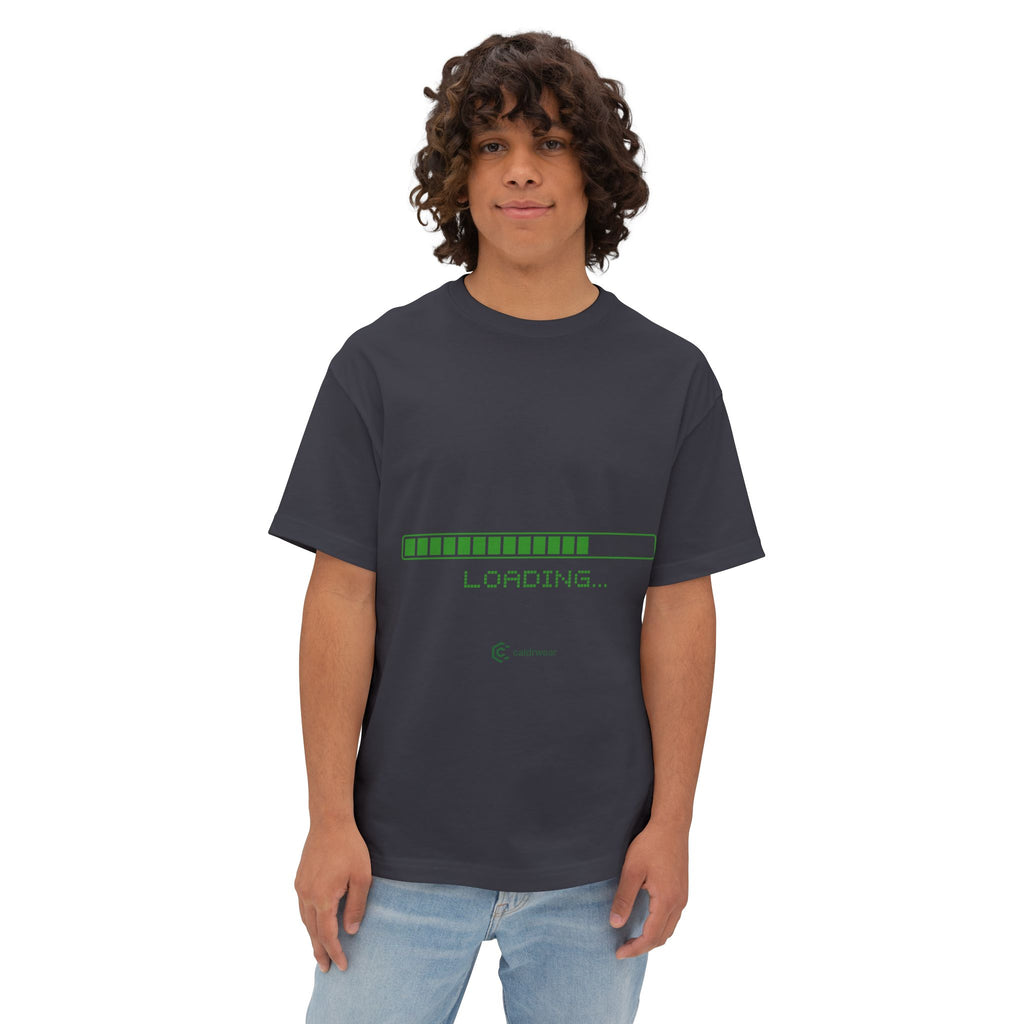 Loading Bar Tee — Retro Gamer Tech Graphic T-Shirt - caldrwear.com