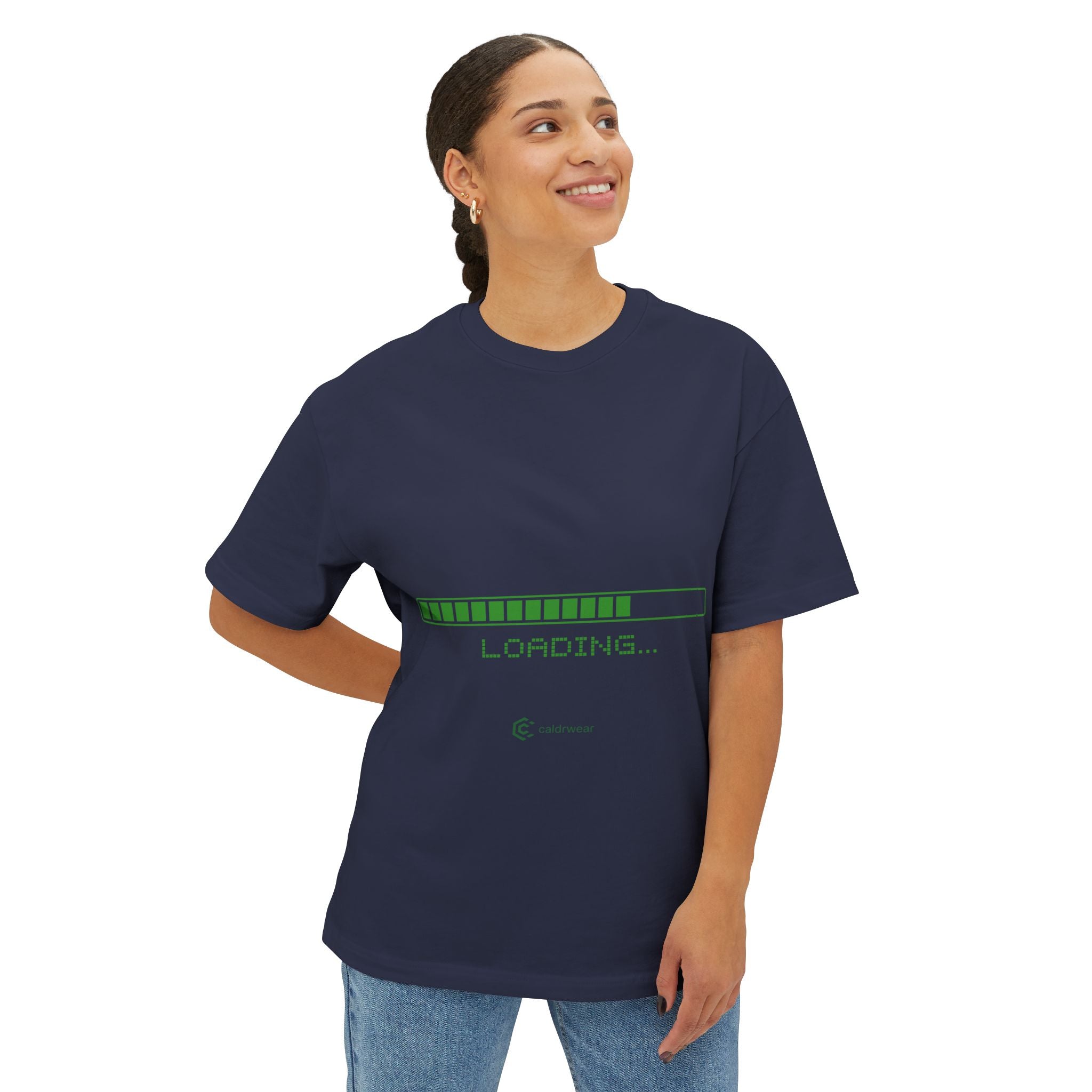 Loading Bar Tee — Retro Gamer Tech Graphic T-Shirt - caldrwear.com