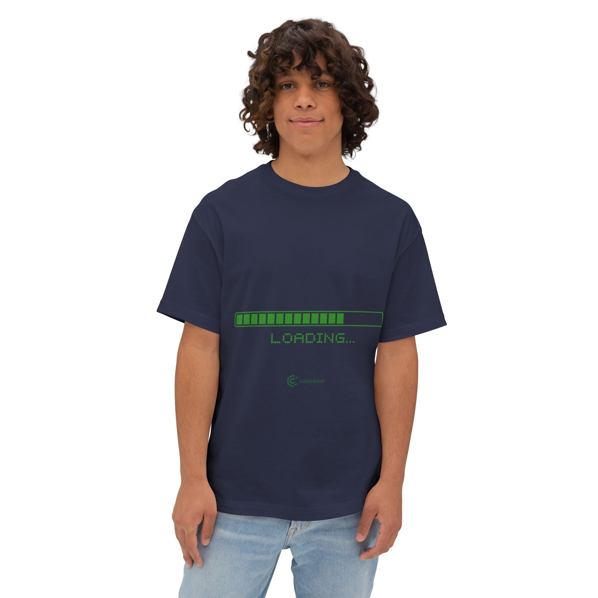 Loading Bar Tee — Retro Gamer Tech Graphic T-Shirt - caldrwear.com