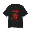 Lover Energy Strawberry Graphic Tee — "he gets it. taken. not tame." Oversized Shirt - caldrwear.com