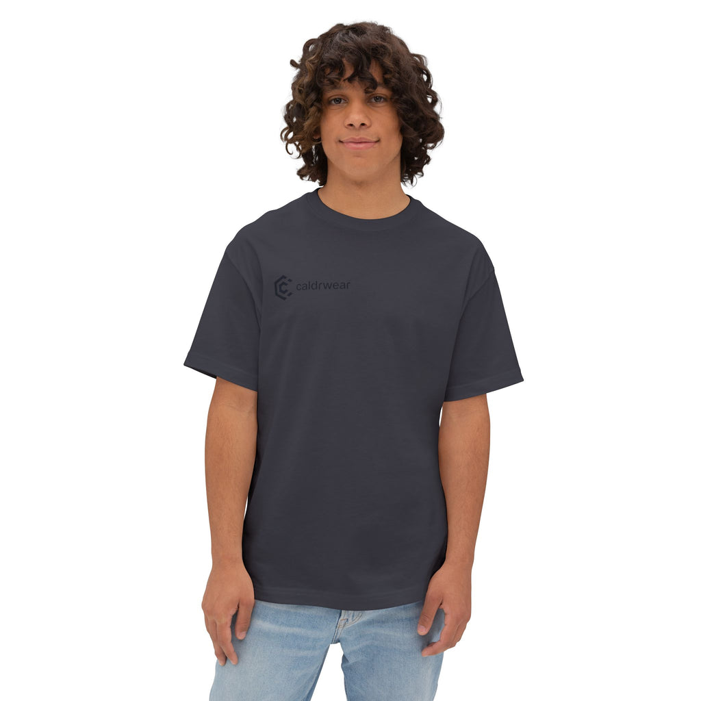 NaaS 'No as a Service' Oversized Boxy Tee — Tech Startup Logo T‑Shirt - caldrwear.com