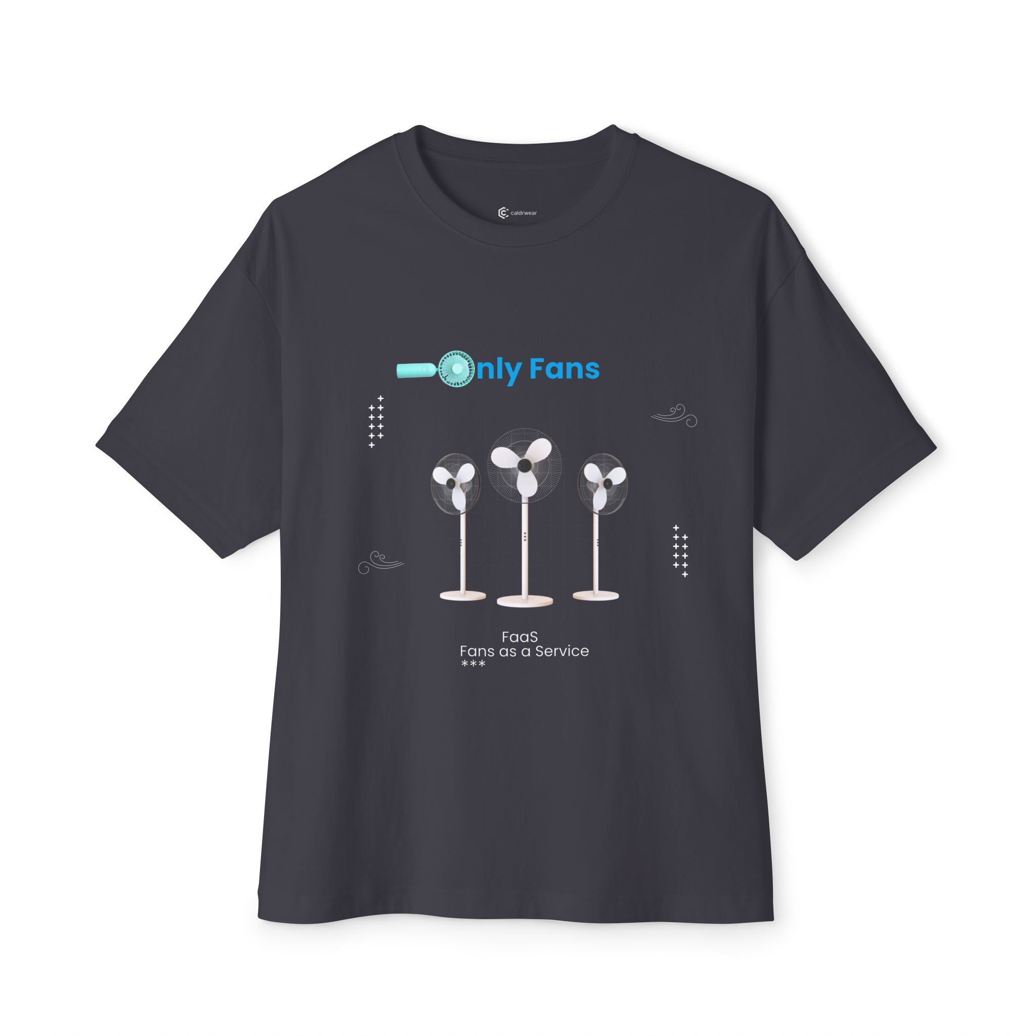 Only Fans Tee — Novelty Graphic Boxy T‑Shirt - caldrwear.com