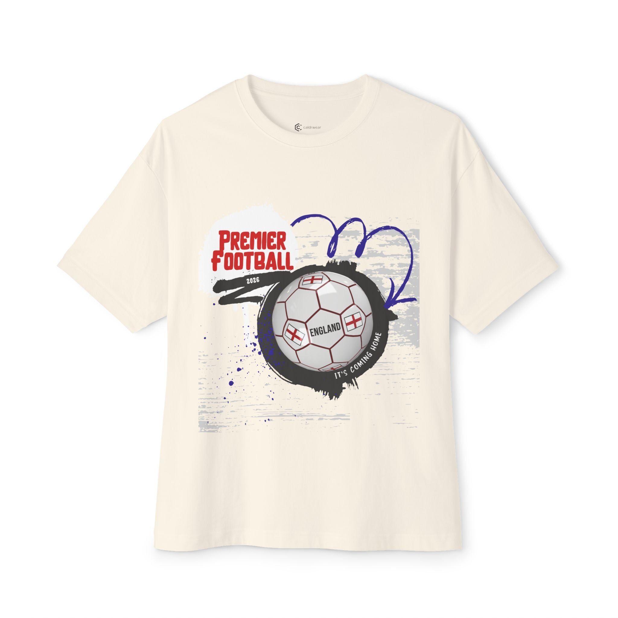 Premier Football Graphic Tee — Vintage Soccer Ball Shirt - caldrwear.com