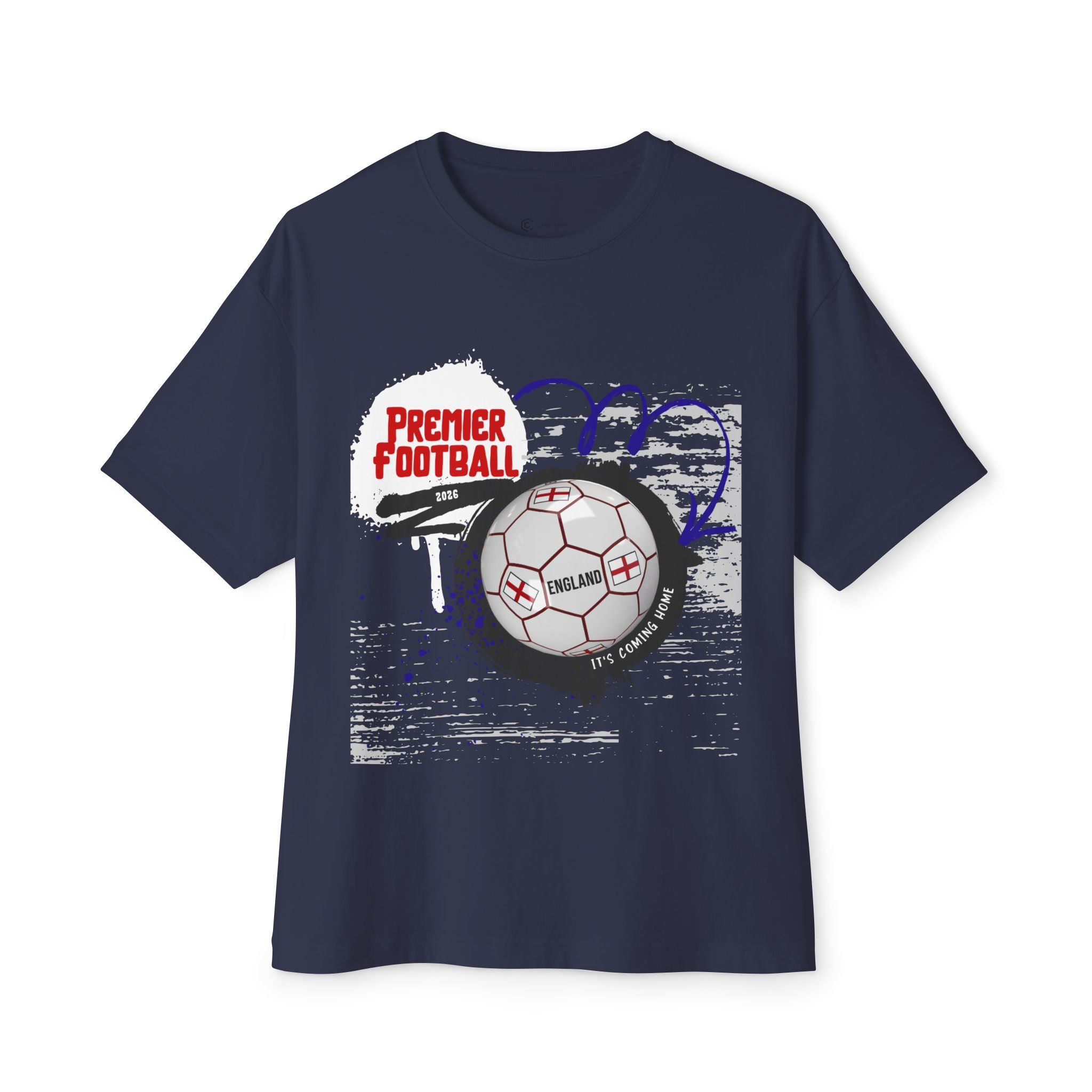 Premier Football Graphic Tee — Vintage Soccer Ball Shirt - caldrwear.com