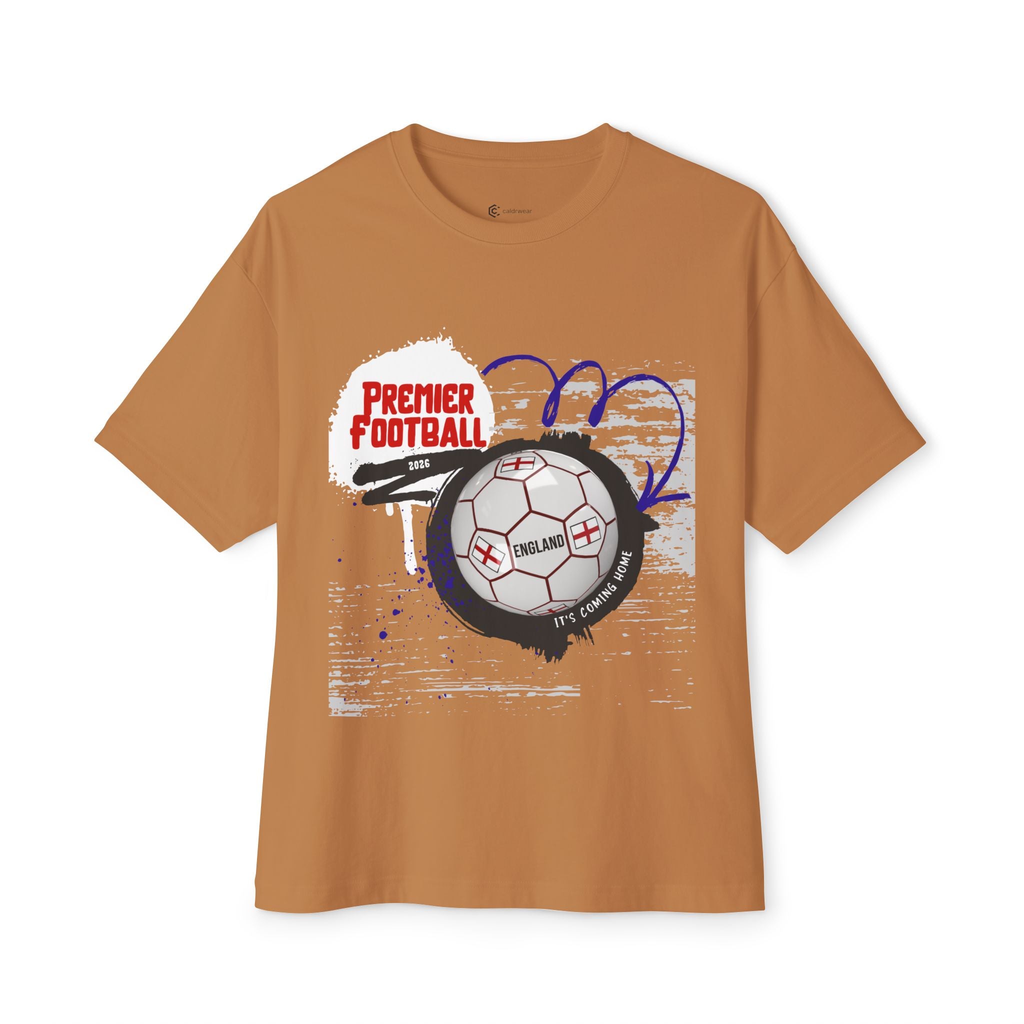 Premier Football Graphic Tee — Vintage Soccer Ball Shirt - caldrwear.com