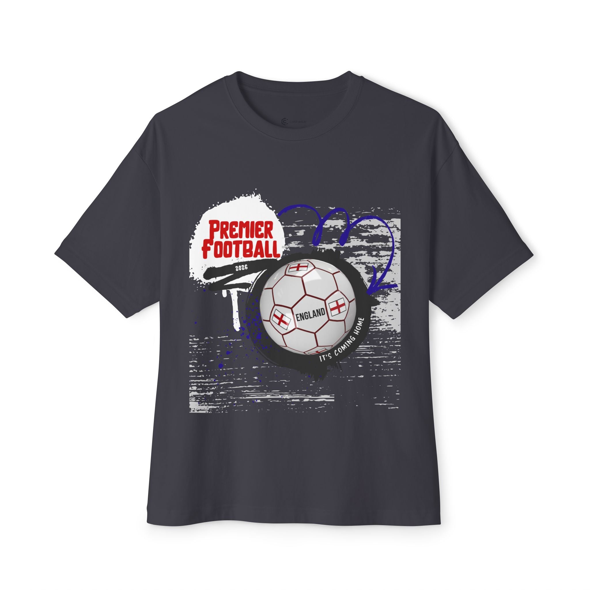 Premier Football Graphic Tee — Vintage Soccer Ball Shirt - caldrwear.com