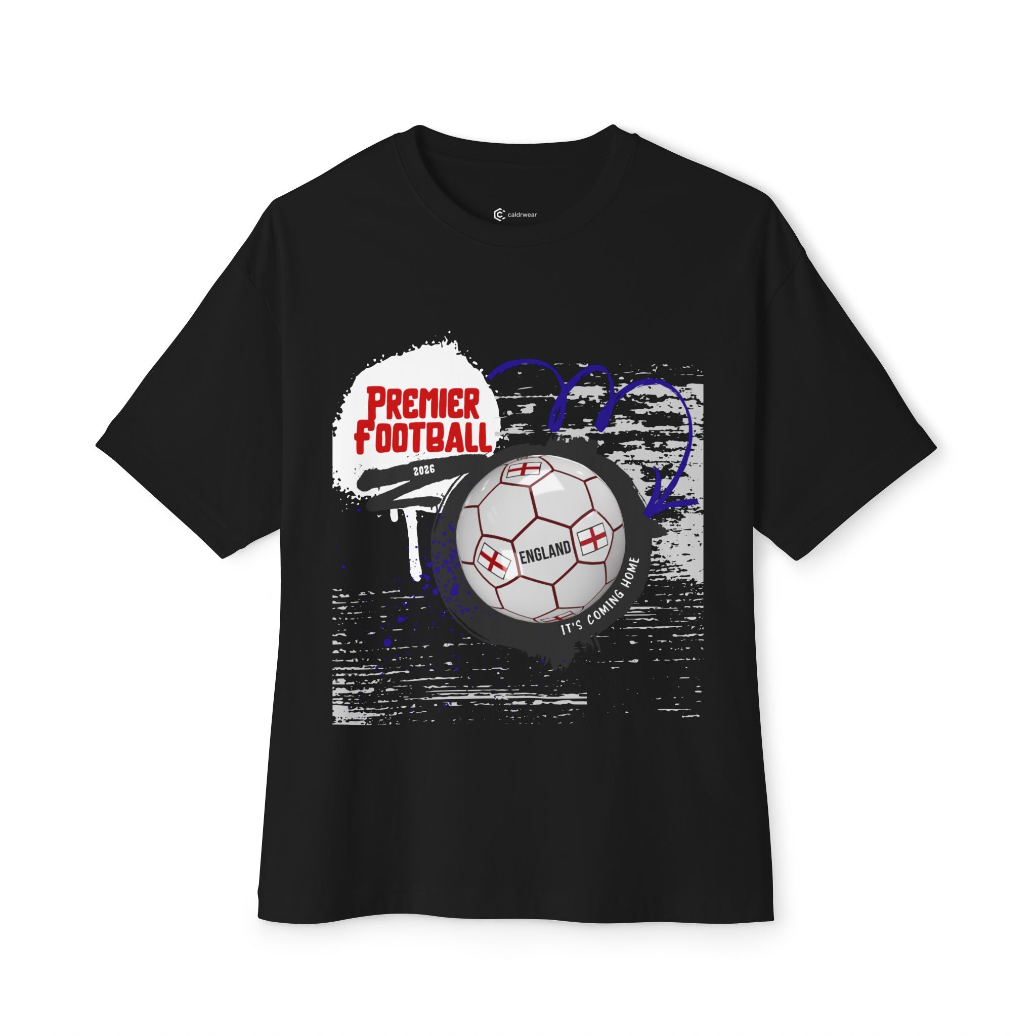 Premier Football Graphic Tee — Vintage Soccer Ball Shirt - caldrwear.com