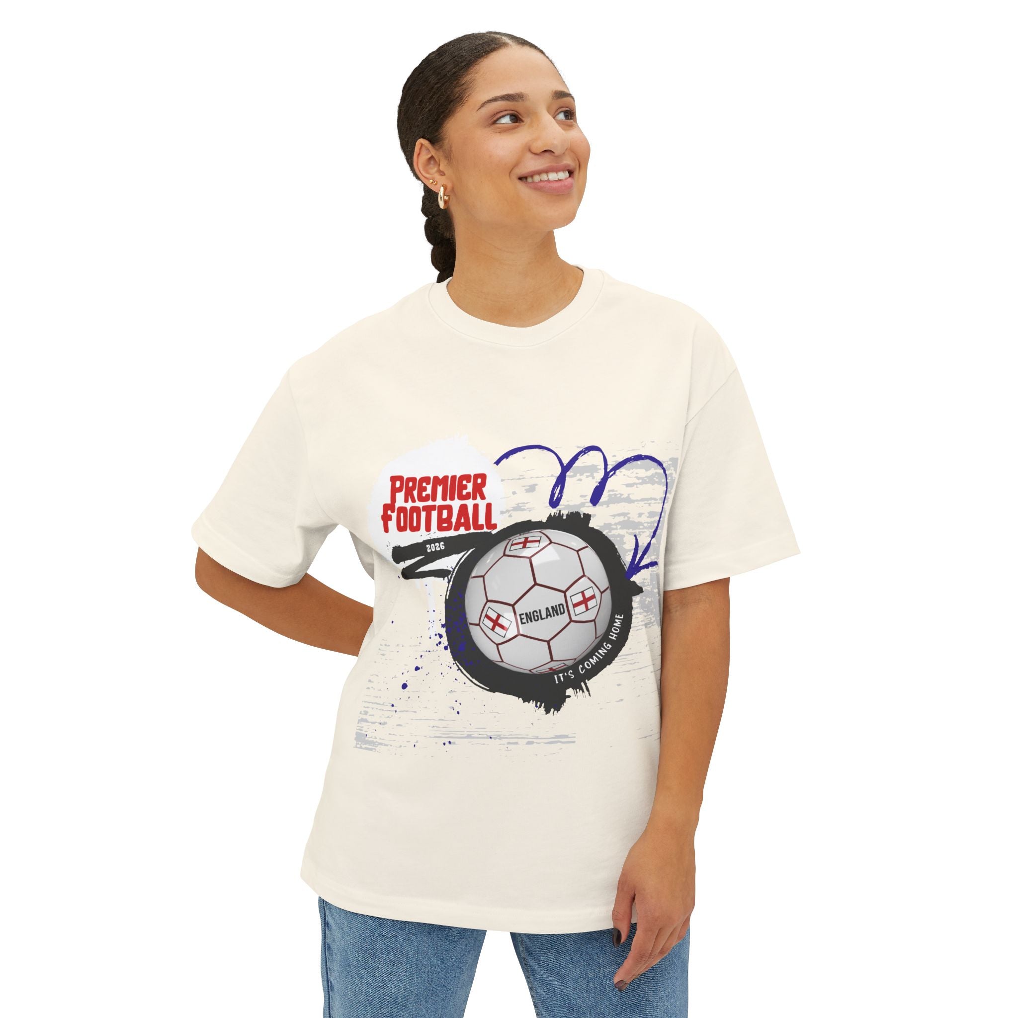 Premier Football Graphic Tee — Vintage Soccer Ball Shirt - caldrwear.com