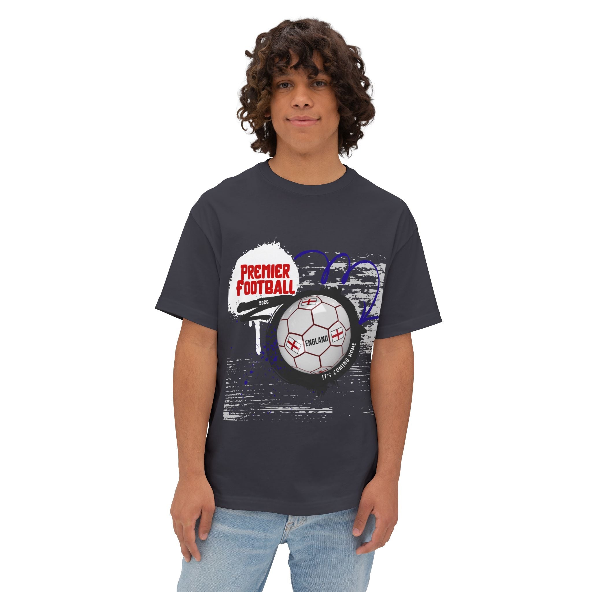 Premier Football Graphic Tee — Vintage Soccer Ball Shirt - caldrwear.com