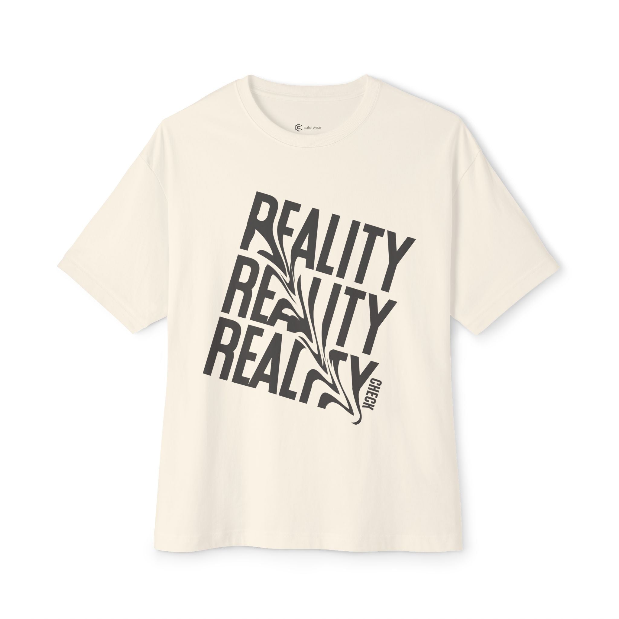 Reality Repeat Tee — Graphic Boxy T‑Shirt - caldrwear.com