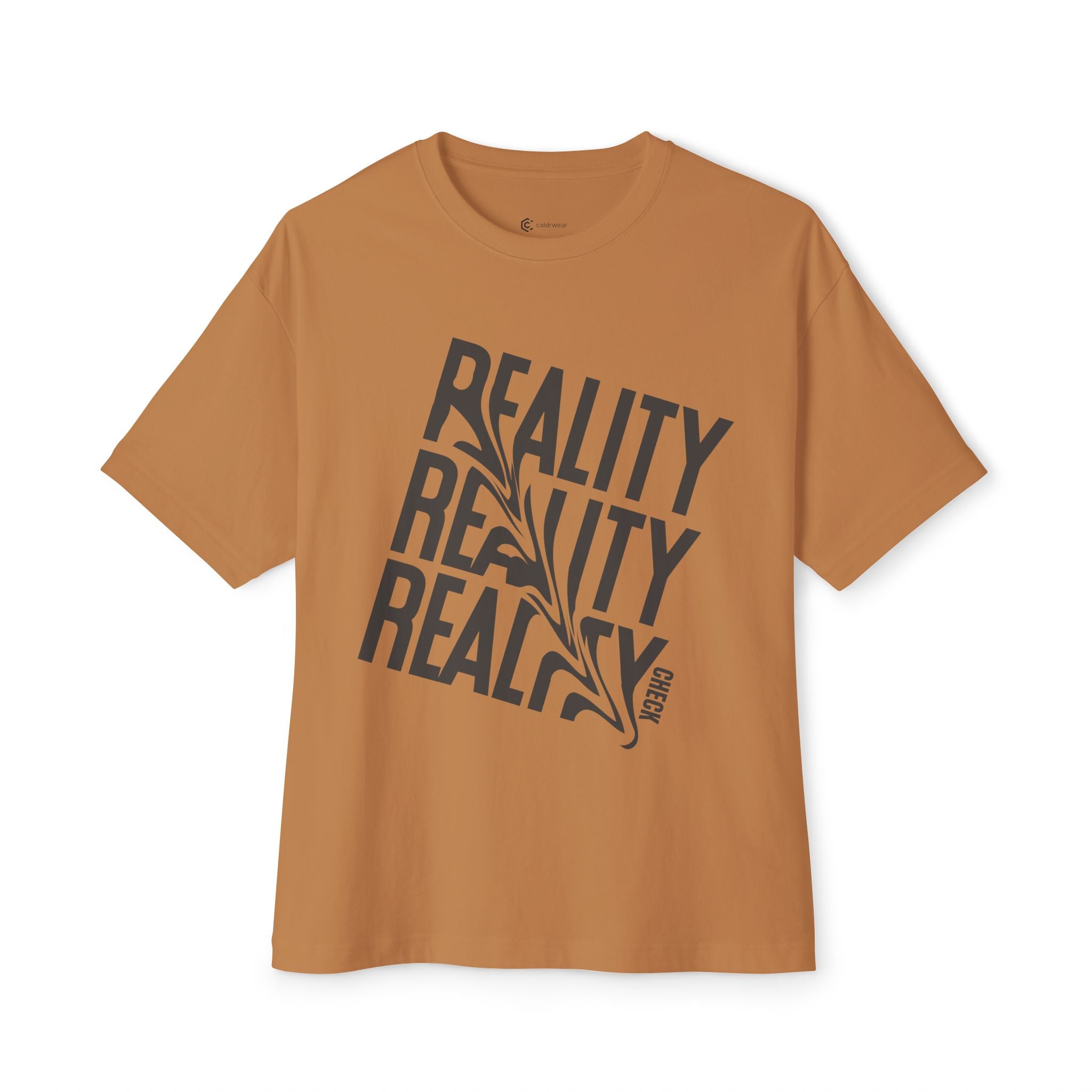Reality Repeat Tee — Graphic Boxy T‑Shirt - caldrwear.com
