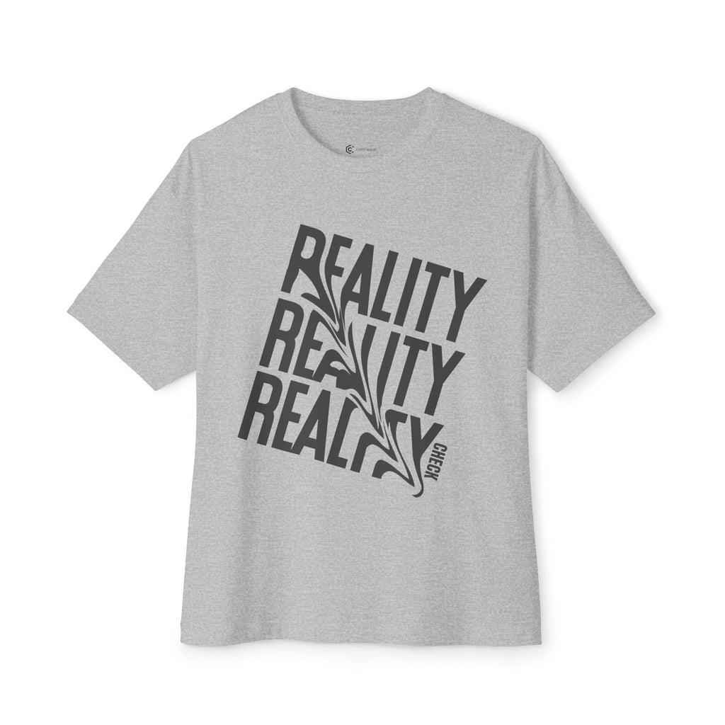 Reality Repeat Tee — Graphic Boxy T‑Shirt - caldrwear.com