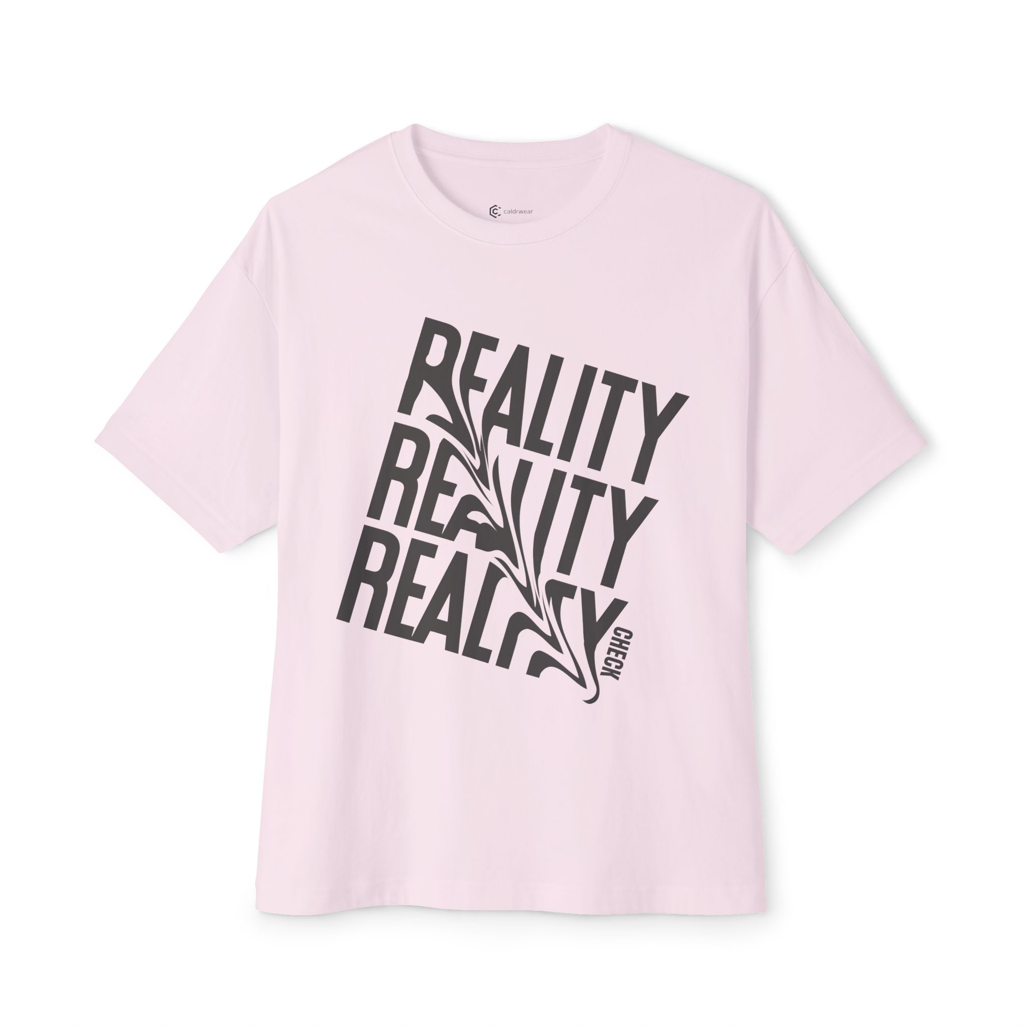 Reality Repeat Tee — Graphic Boxy T‑Shirt - caldrwear.com