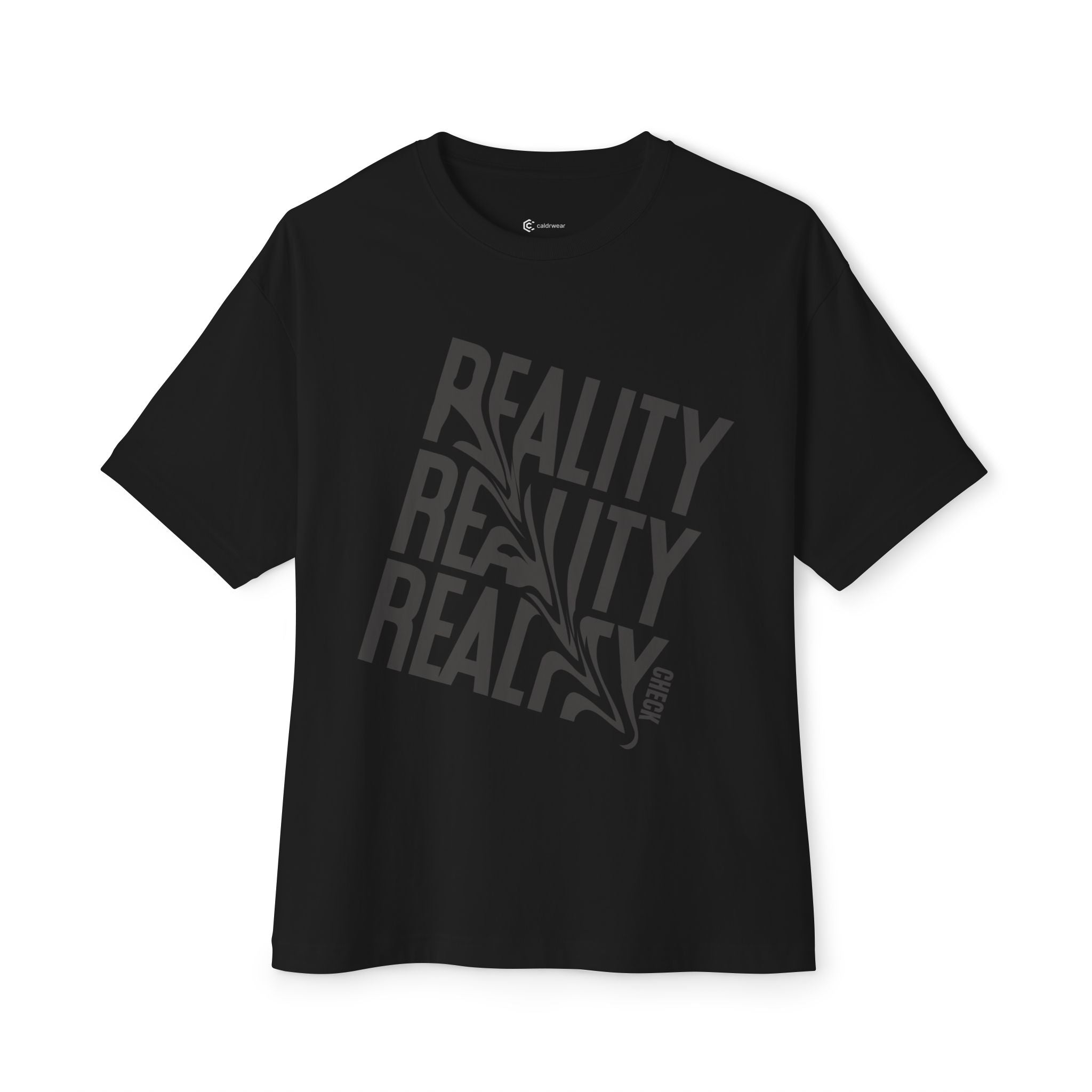 Reality Repeat Tee — Graphic Boxy T‑Shirt - caldrwear.com