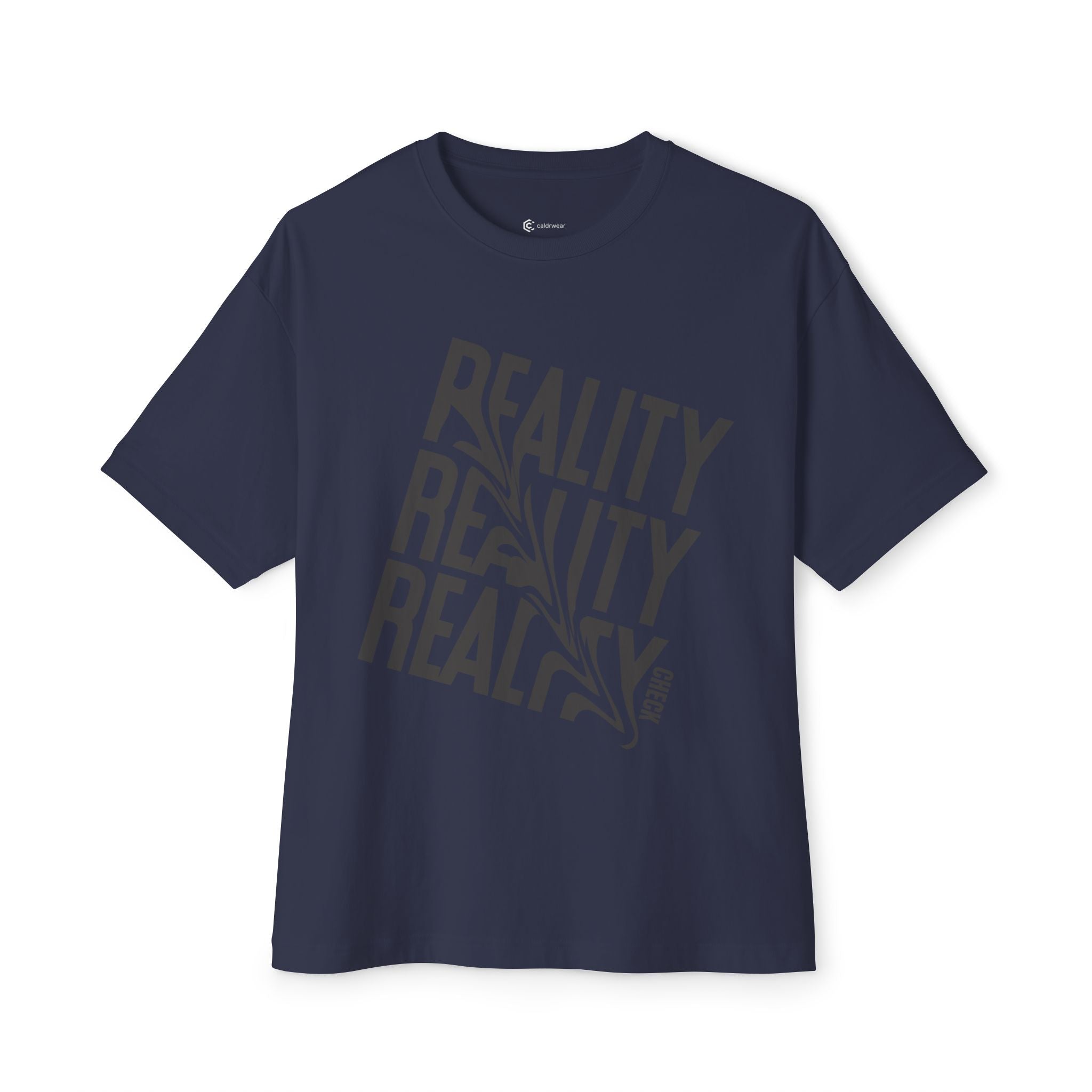 Reality Repeat Tee — Graphic Boxy T‑Shirt - caldrwear.com