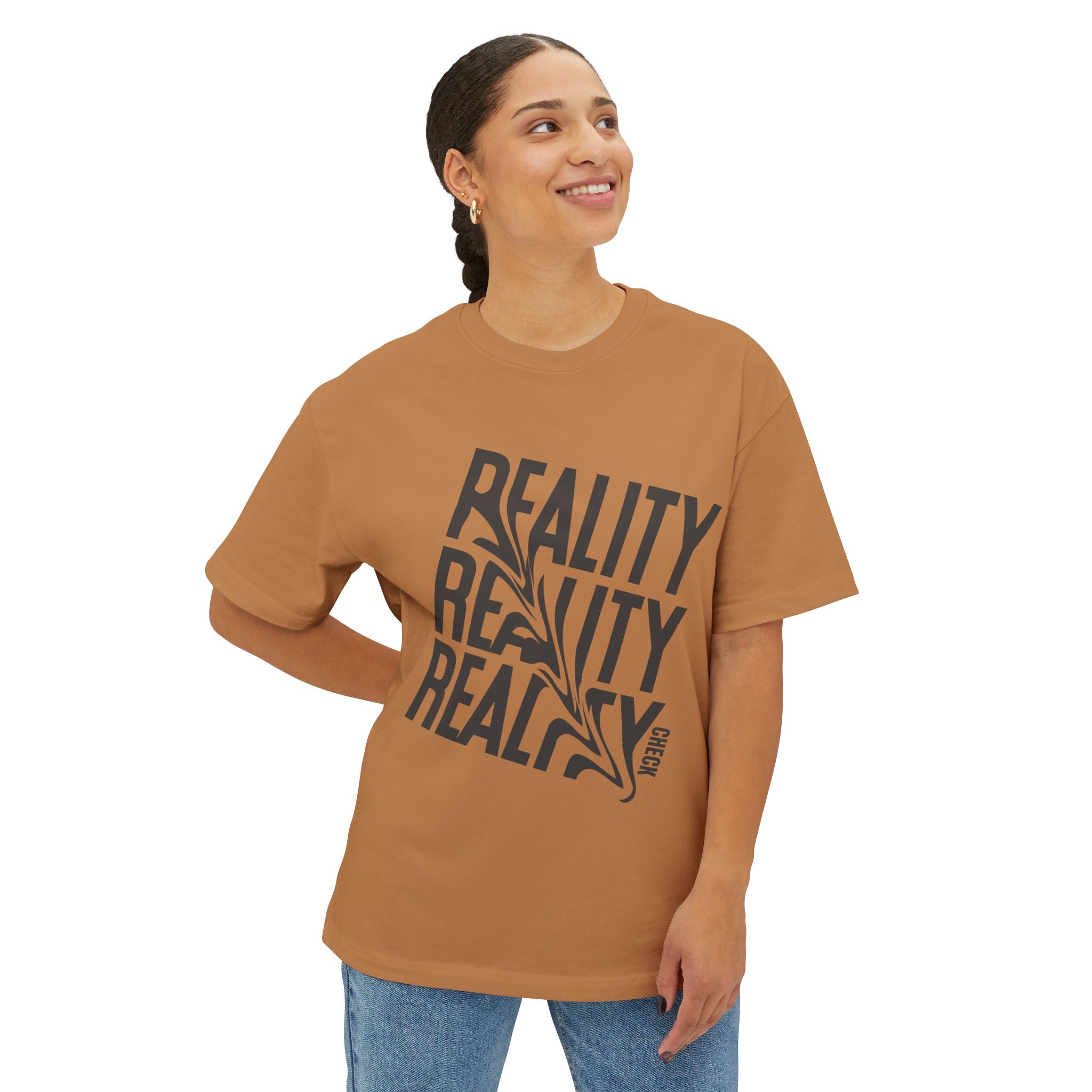 Reality Repeat Tee — Graphic Boxy T‑Shirt - caldrwear.com